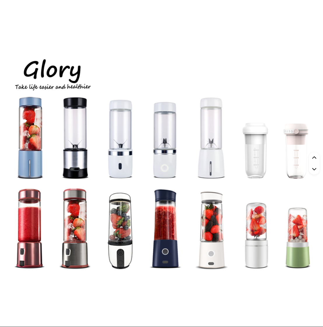 Battery Fresh Rechargeable Personal Usb Small Machine Electric Portable Mini Fruit Juicer Blender Mixer
