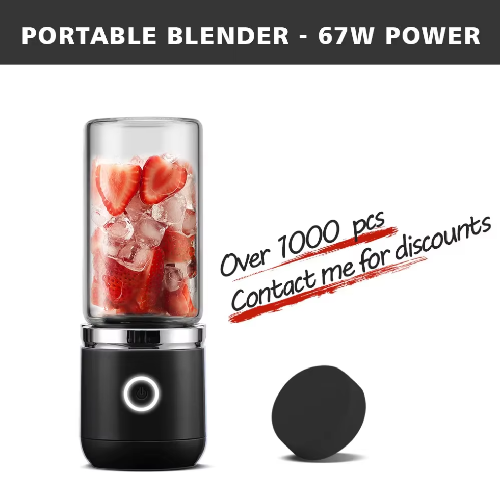 Battery Fresh Rechargeable Personal Usb Small Machine Electric Portable Mini Fruit Juicer Blender Mixer