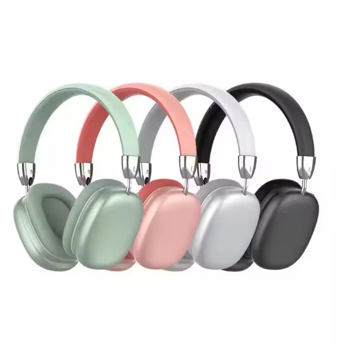 High Fidelity P9 Wireless Headphones – Strong Bass, Over-Ear, Noise Cancelling, Head-Mounted Bluetooth Headset