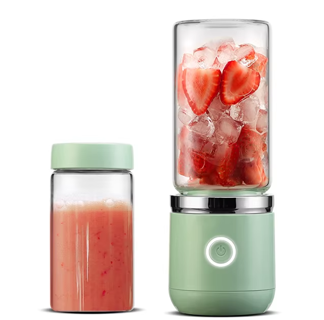 Battery Fresh Rechargeable Personal Usb Small Machine Electric Portable Mini Fruit Juicer Blender Mixer